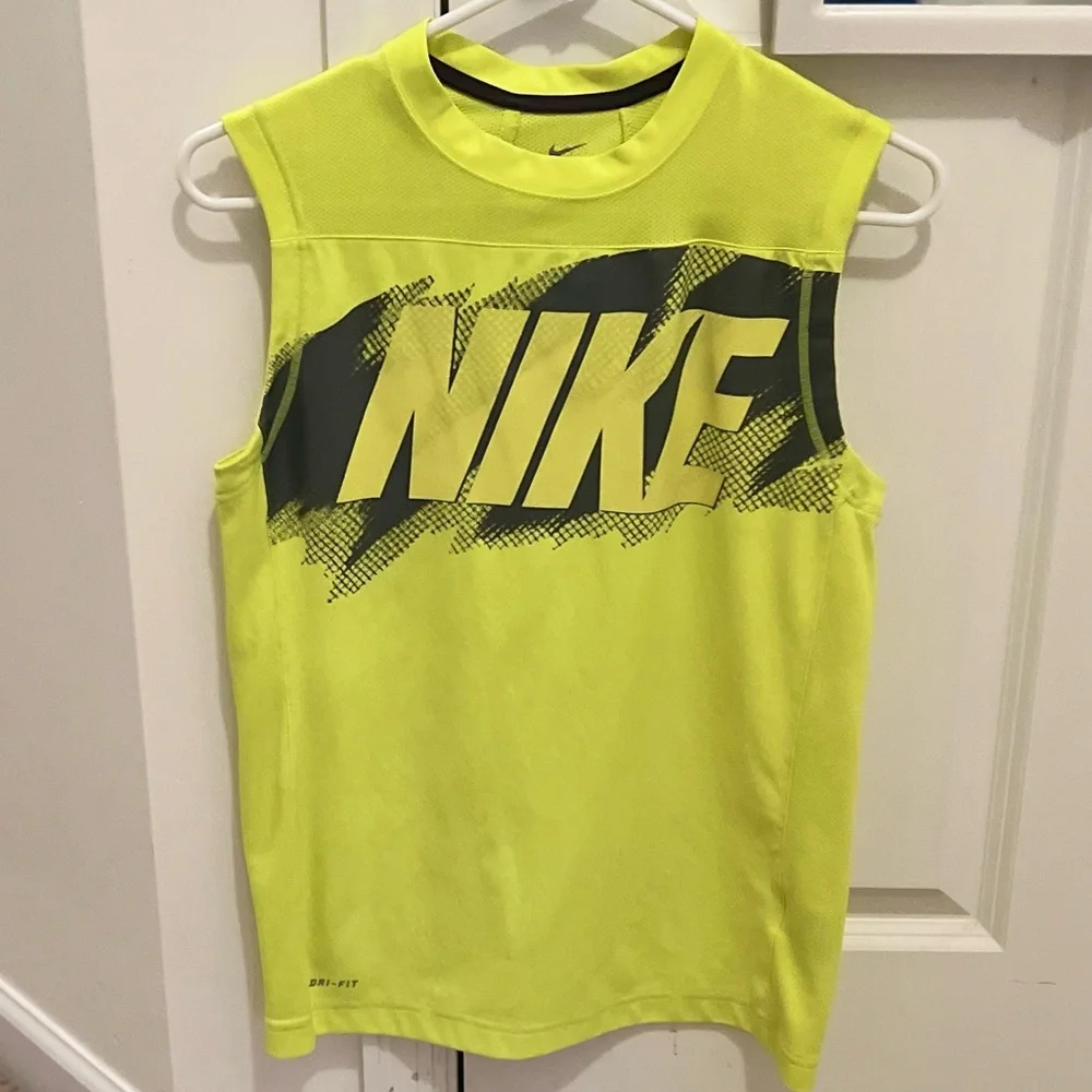3/$19 Nike neon sleeveless athletic muscle tank top